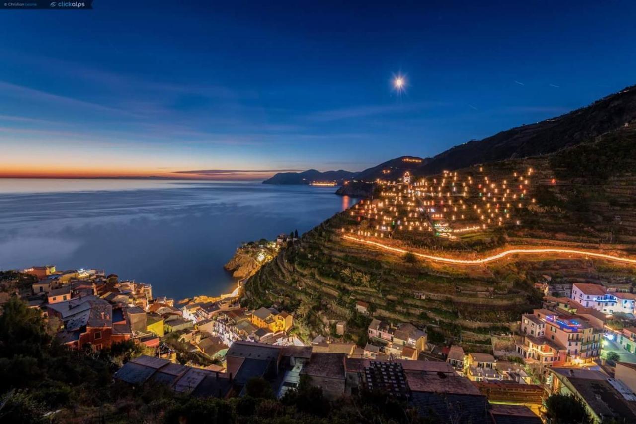 Posidonia Cinque Terre Guesthouse Manarola Bagian luar foto